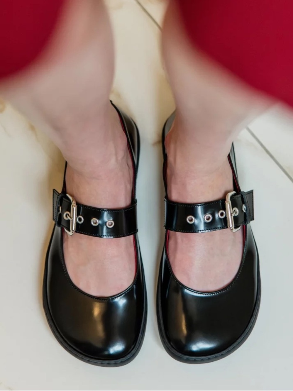Shapen Mary Jane Coco Barefoot ballet Flats SIZE 39 - Picture 2 of 3